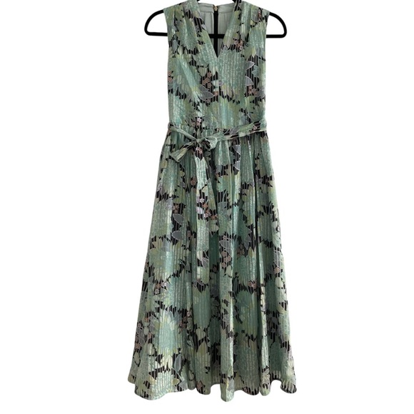 Kate Spade Black Dehlia Bloom Brunout Midi Dress - Picture 3 of 6